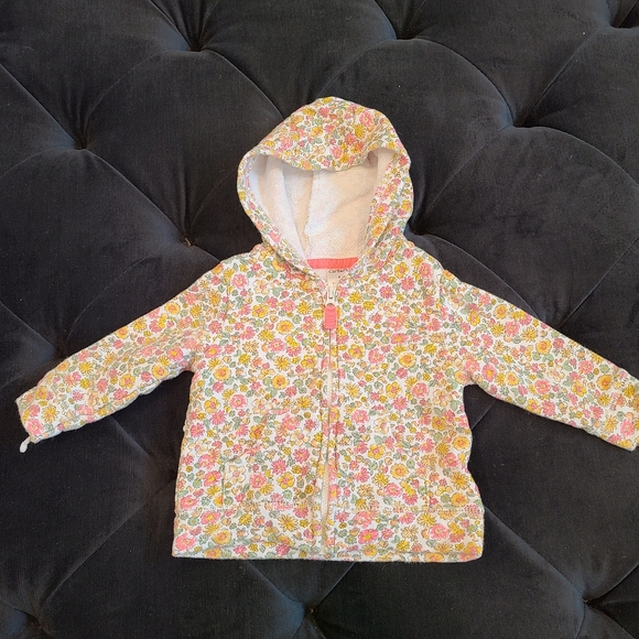 2 hoodied jackets, 1 dress 6-12m - Picture 1 of 4